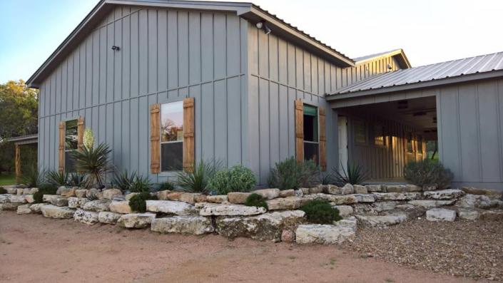 Every nook and corner at The Moss Ranch at Enchanted Rock is surrounded by beautiful landscaping and more!